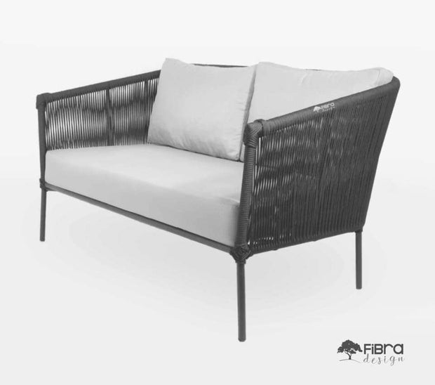 Sofá Soft em Corda Nautica 2 Lugares