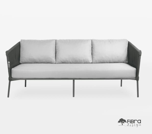 Sofá Soft em Corda Nautica 2 Lugares