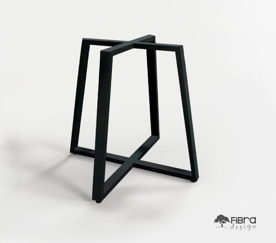 Base Mesa Trapézio em Aluminio