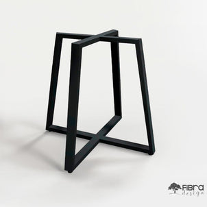 Base Mesa Trapézio em Aluminio
