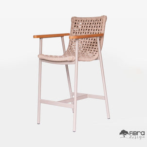 Banqueta Rio Slim em Corda Nautica