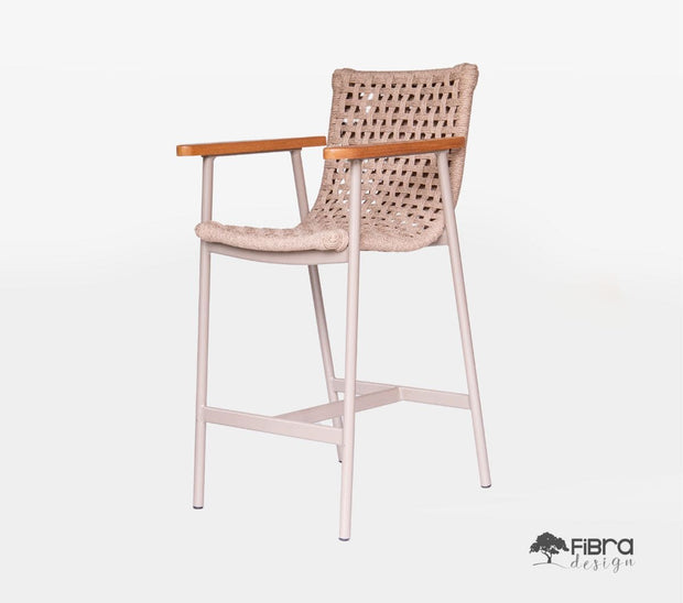 Banqueta Rio Slim em Corda Nautica