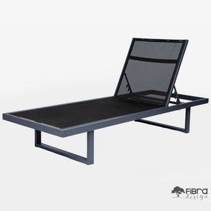 Espreguiçadeira Jazz Fusion em Aluminio e Tela Sling