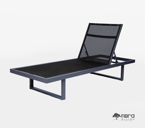 Espreguiçadeira Jazz Fusion em Aluminio e Tela Sling