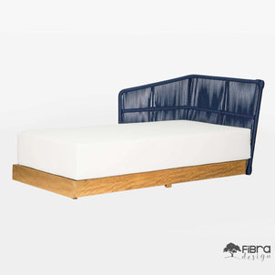 Chaise Havana Wood em Corda Nautica e Madeira