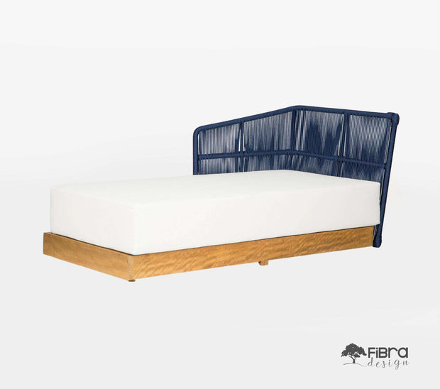 Chaise Havana Wood em Corda Nautica e Madeira