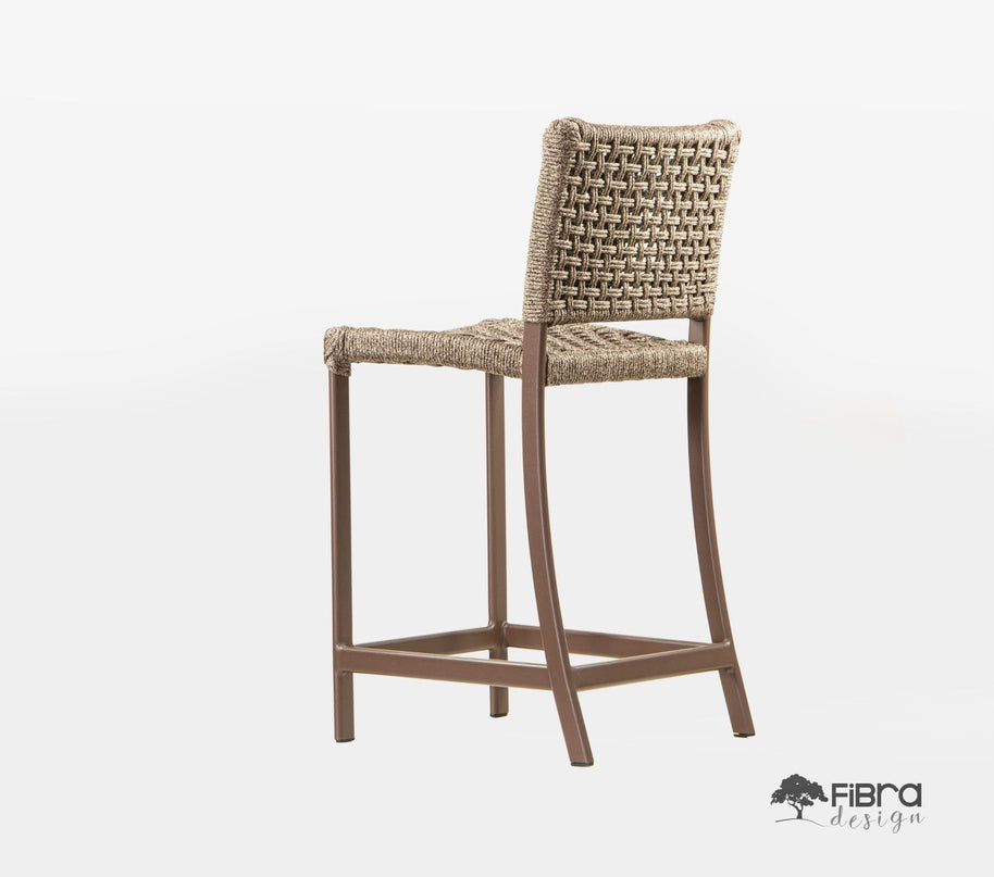 Banqueta Casual em Corda Nautica 40x50x100