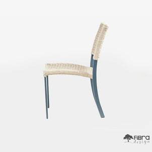 Cadeira Casual Empilhavel Trama Linear