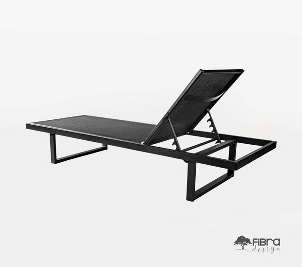Espreguiçadeira Jazz Fusion em Aluminio e Tela Sling