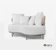 Conjunto Sofá Contorno Organico 5 Lugares