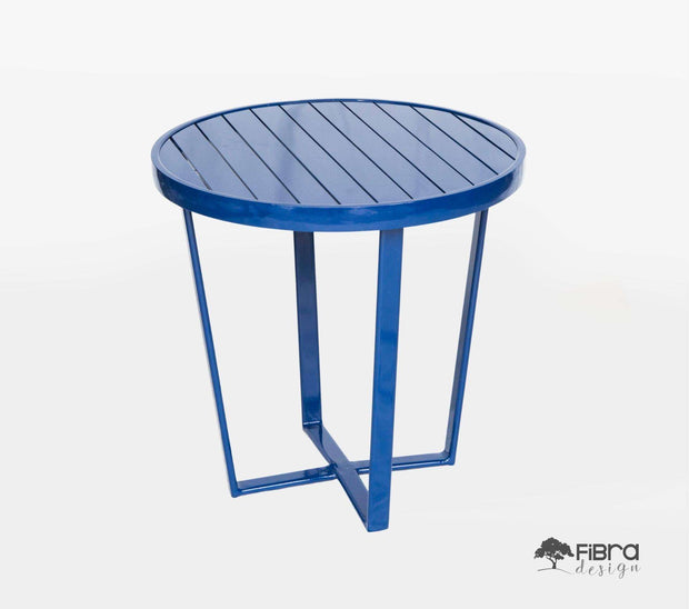 Mesa Lateral Ripada em Aluminio