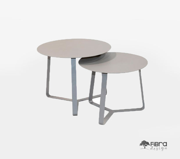 Mesa Lateral em Aluminio Base Trapezio