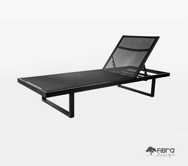 Espreguiçadeira Jazz Fusion em Aluminio e Tela Sling