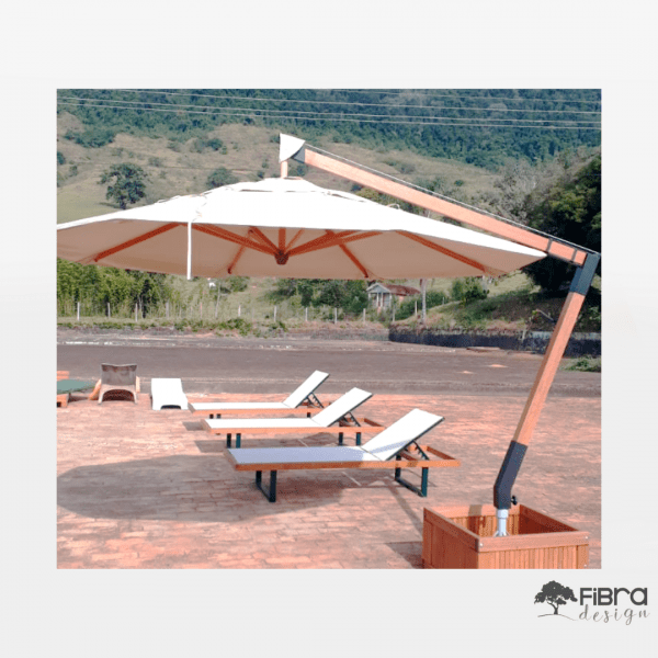 Ombrelone com Floreira - Imagem 2
