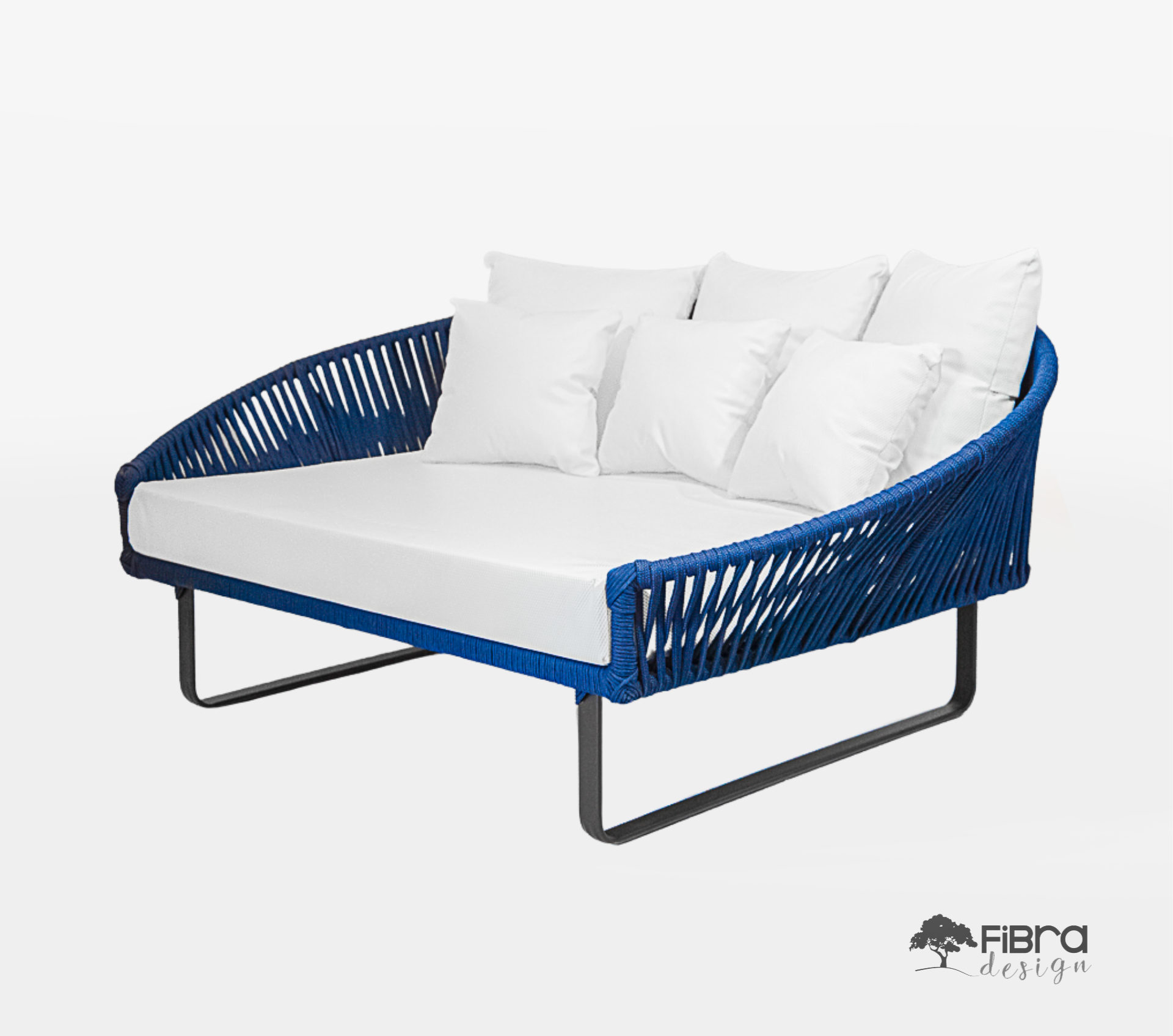 Day Bed Sottile em Corda Nautica 1,80X1,60