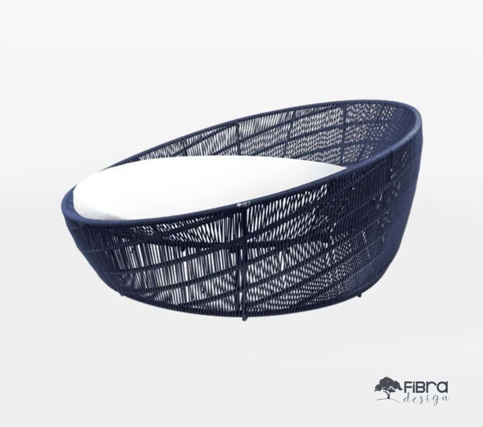 Chaise Canzone em Corda Náutica