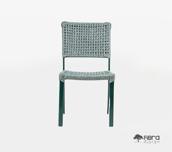 Cadeira Casual Empilhavel Trama Linear - Imagem 3