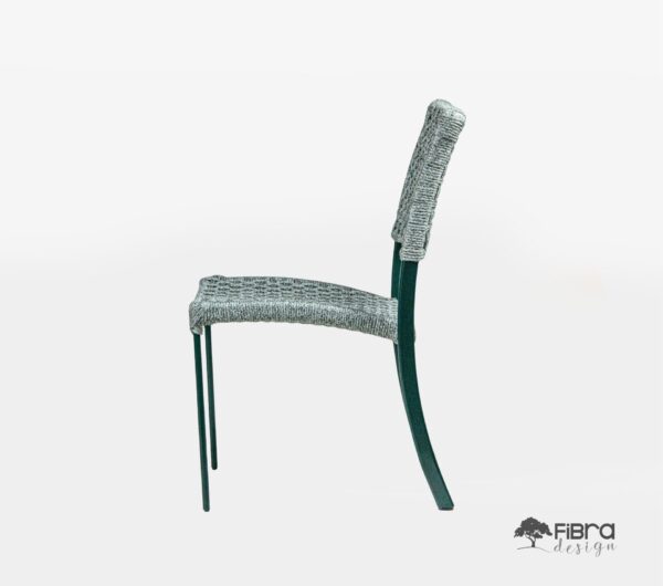 Cadeira Casual Empilhavel Trama Linear - Imagem 4