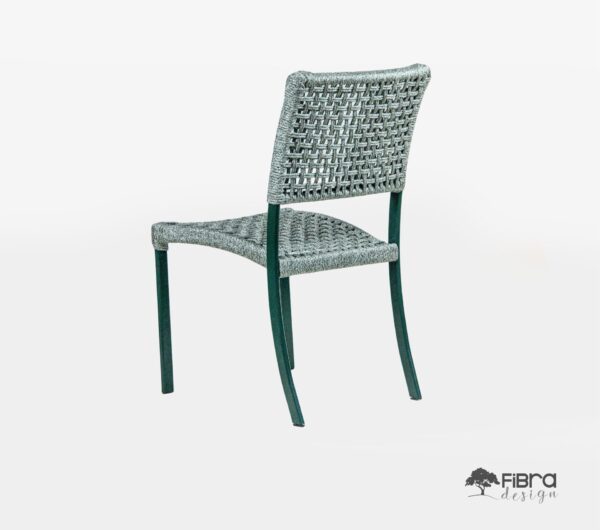 Cadeira Casual Empilhavel Trama Linear - Imagem 5