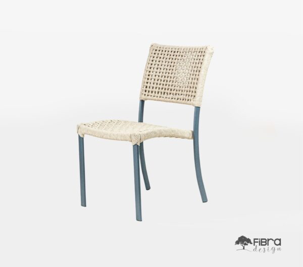 Cadeira Casual Empilhavel Trama Linear - Imagem 7