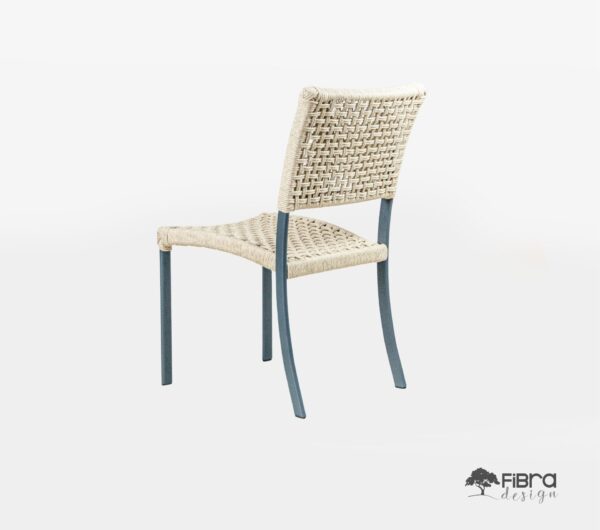Cadeira Casual Empilhavel Trama Linear - Imagem 9