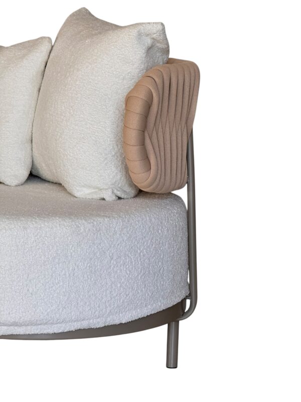 Chaise Divã Contorno Orgânico - Imagem 7