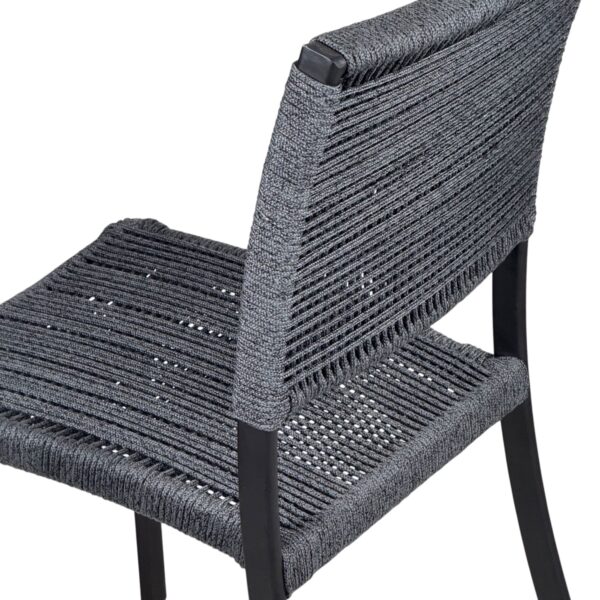 Cadeira Casual Empilhavel Trama Linear - Imagem 12
