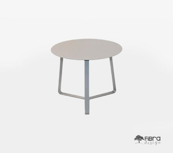 Mesa Lateral em Aluminio Base Trapezio