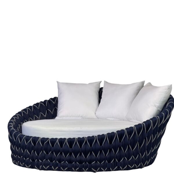Chaise Ofurô Trançart em Tricô