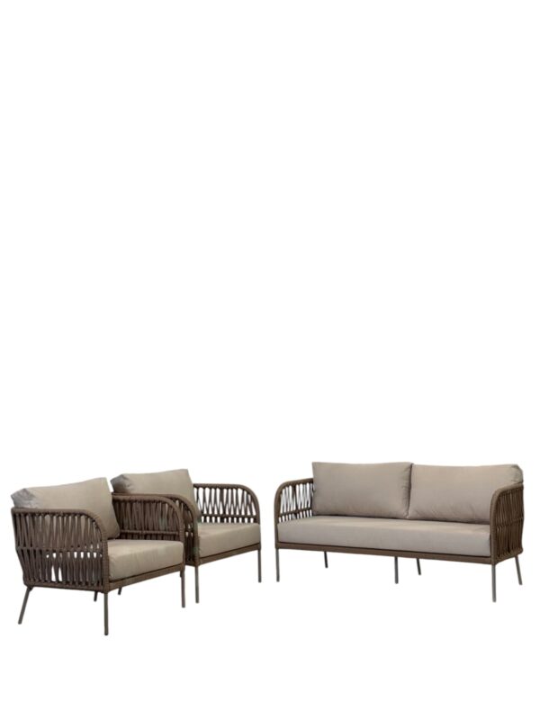 Conjunto Bella 4 Lugares em Corda Náutica