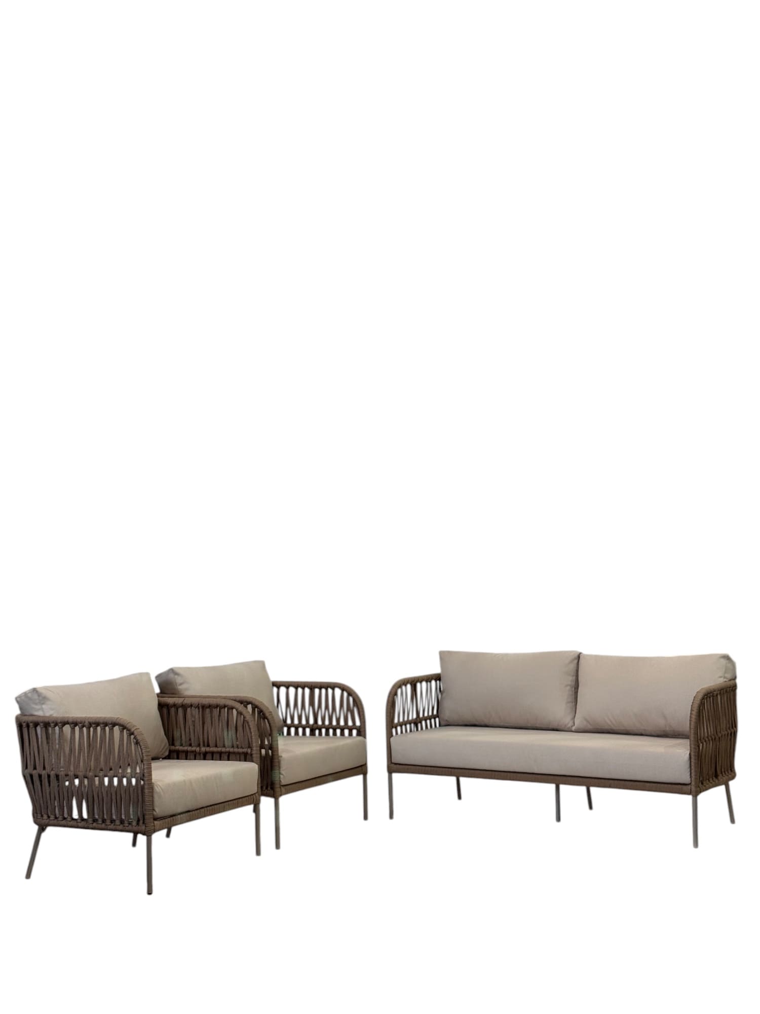 Conjunto Bella 4 Lugares em Corda Náutica