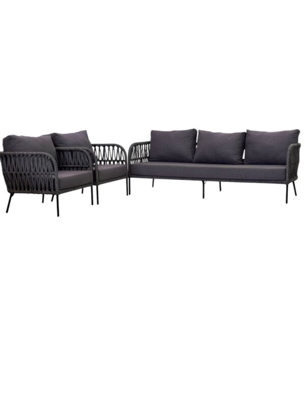Conjunto Bella 5 Lugares em Corda Náutica