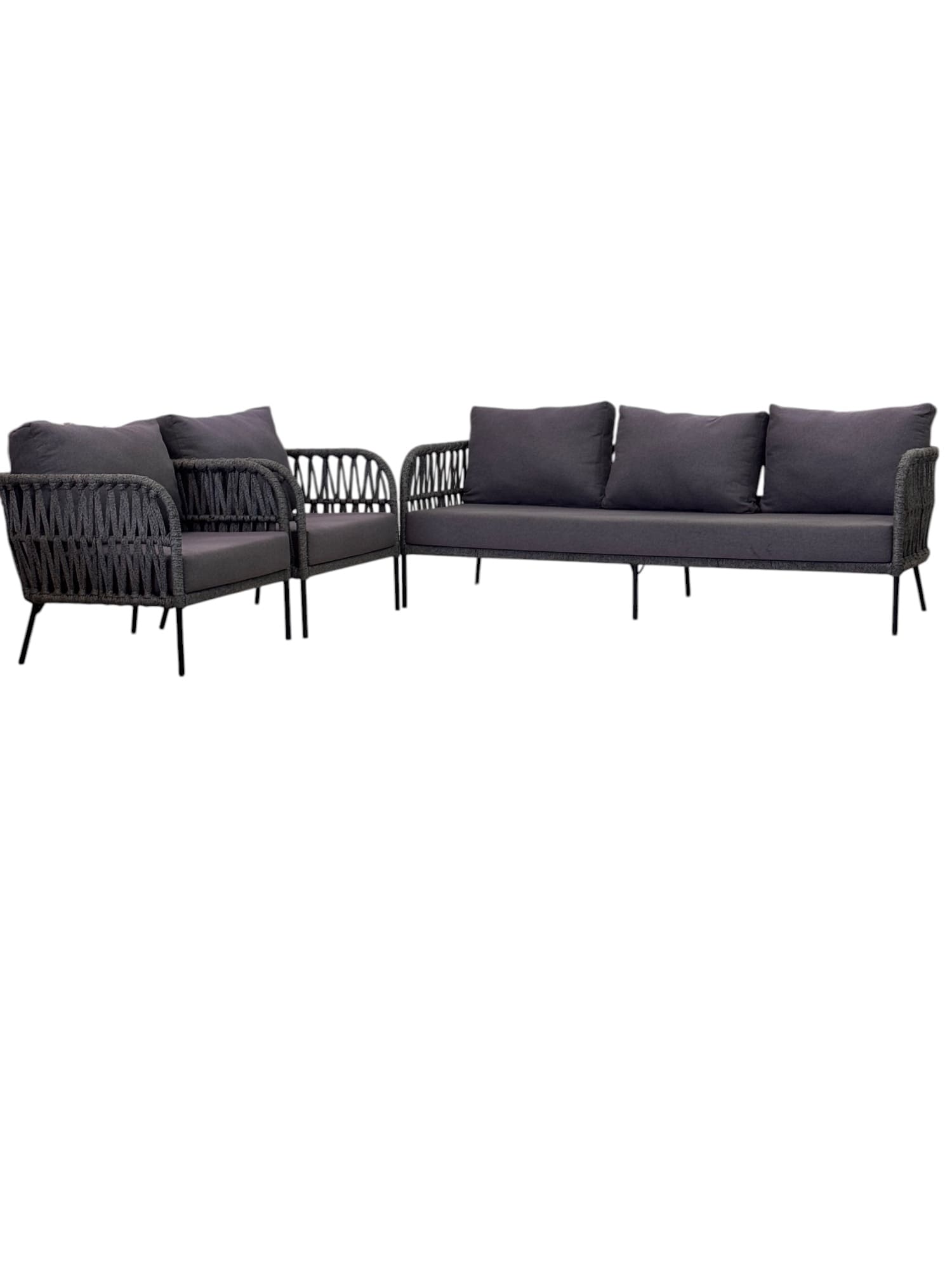 Conjunto Bella 5 Lugares em Corda Náutica