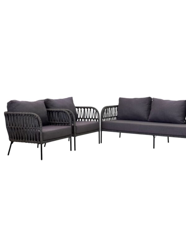 Conjunto Bella 5 Lugares em Corda Náutica - Imagem 2