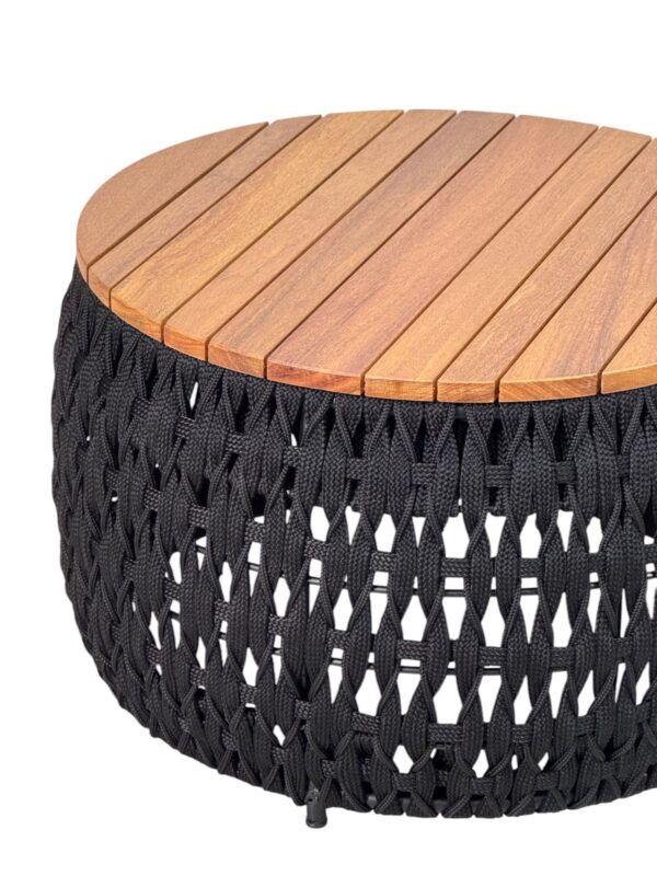 Mesa de Centro Trançart Abaolada 60cm de diâmetro - Imagem 3