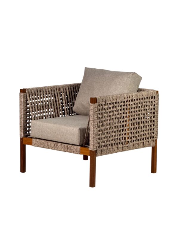 Poltrona Trend em Madeira Cumaru 90x90 - Imagem 2