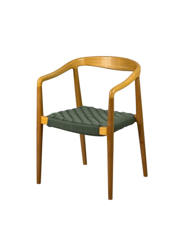 Cadeira Fluir Knit assento em Tricô 56x56x73